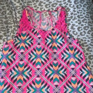 Multi color tank top